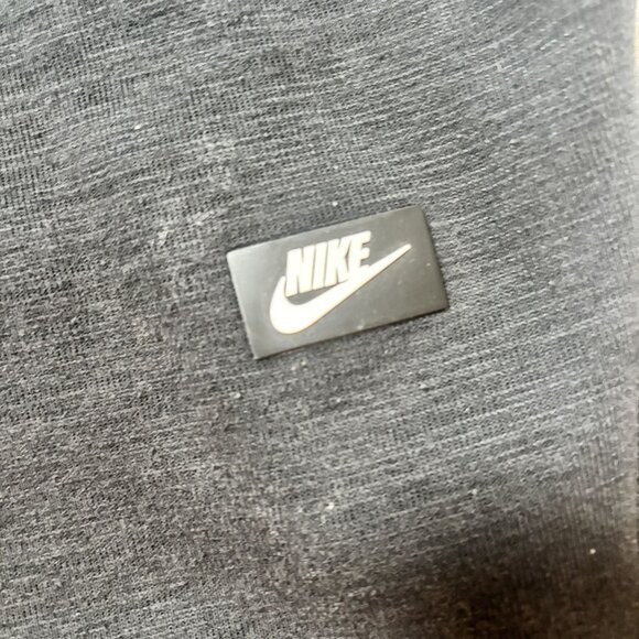 Nike Active Wear Mens Black Drawstring Shorts XL Cotton & Polyester Nike Logo - Picture 3 of 6